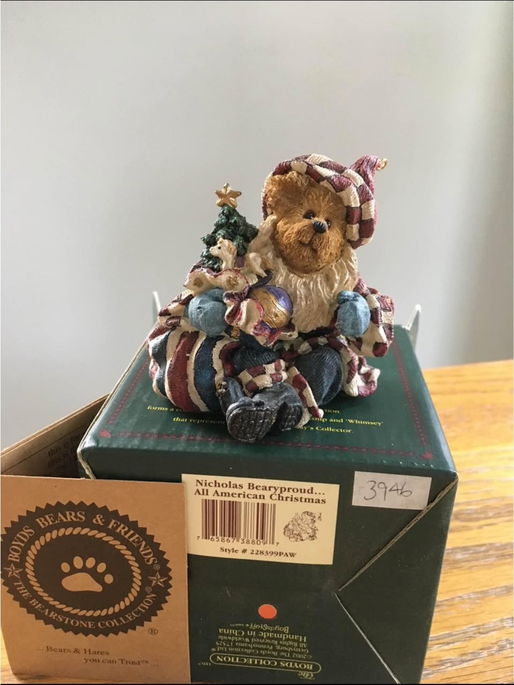 Boyd's Bears - Nicholas Beary Proud All American Christmas